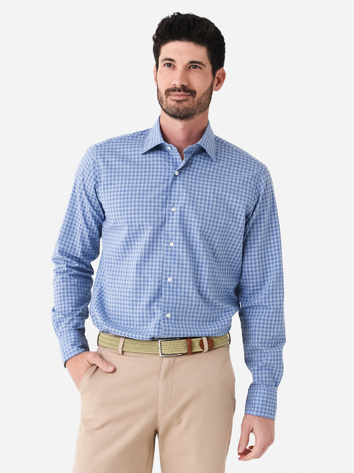 Peter Millar Crown Crafted Men's Cashel Cotton Sport Shirt