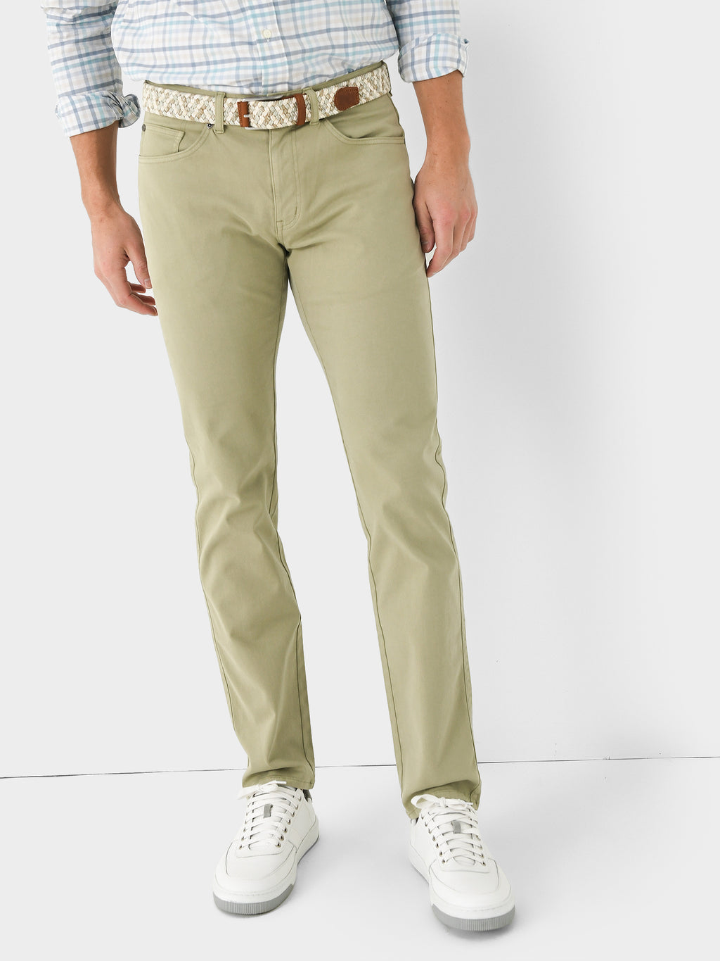 Peter Millar Crown Men's Ultimate Sateen Five-Pocket Pant - Saint Bernard