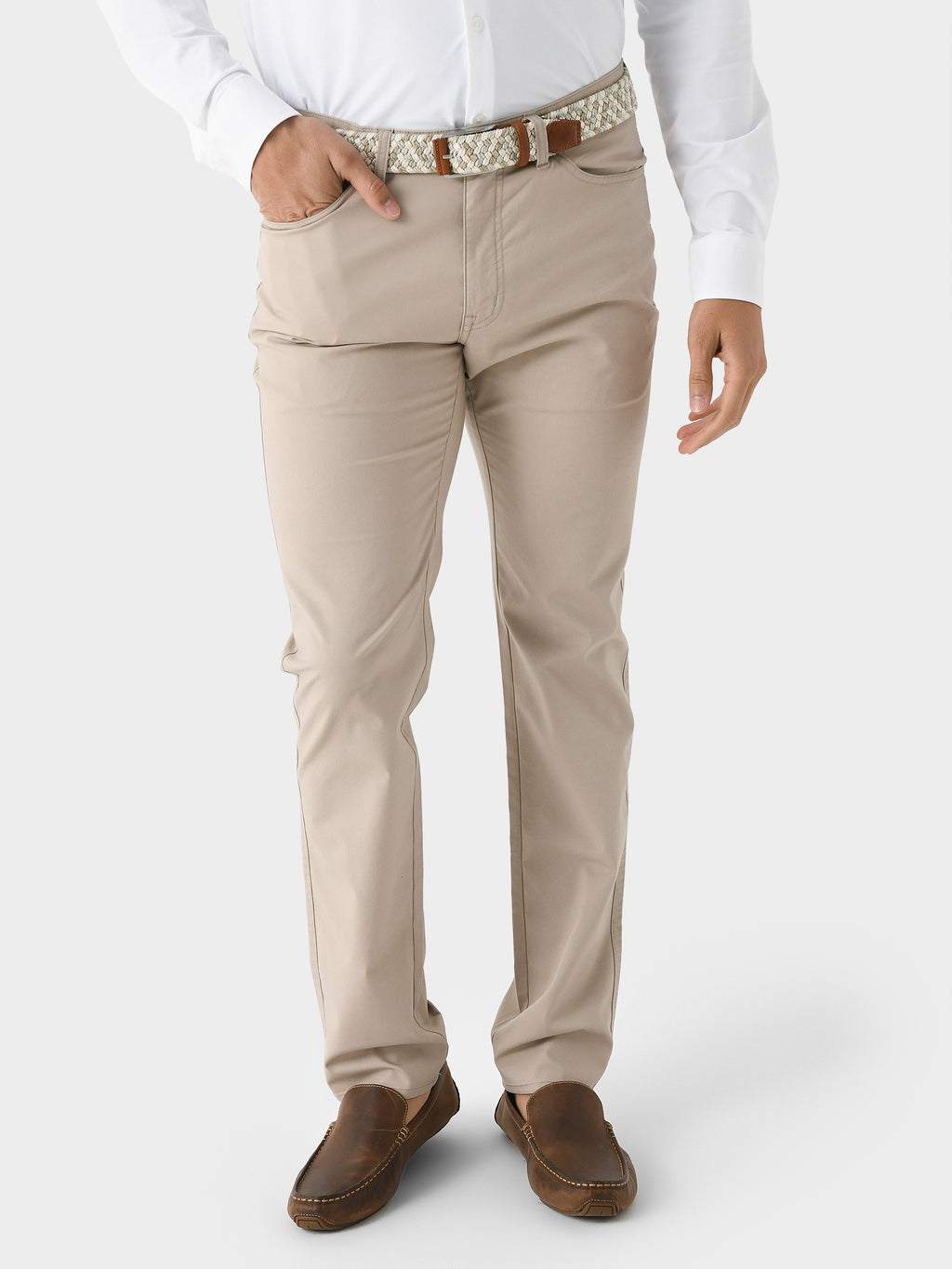 Peter Millar Crown Men's Crown Comfort Five-Pocket Pant - Saint Bernard