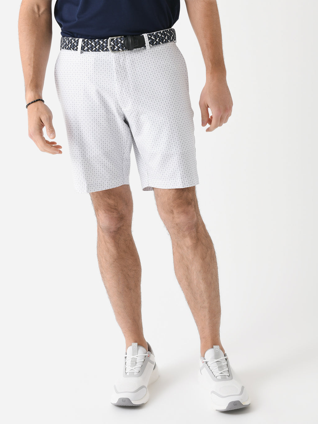 Peter Millar Crown Sport Men's Salem Skull In One Performance Short - Saint Bernard