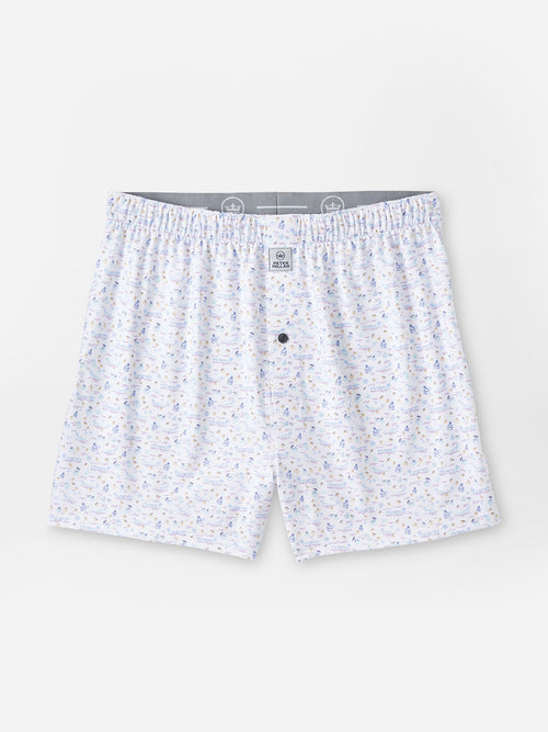 Peter Millar Crown Sport Men's 5 O'Clock In Fiji Performance Boxer