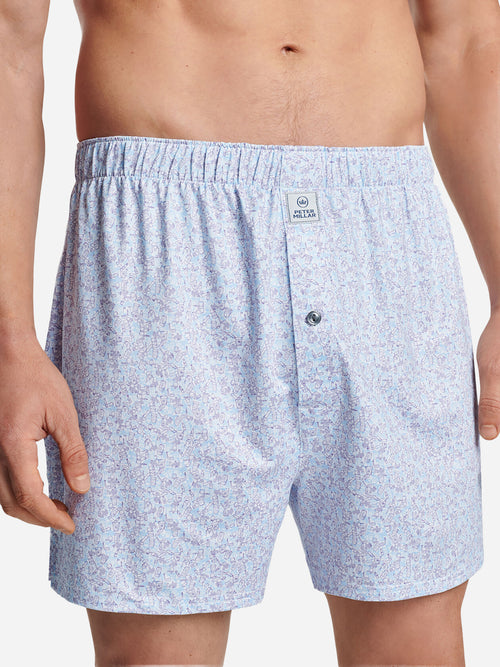 Peter Millar Crown Sport Men's Dazed And Transfused Performance Boxer Short