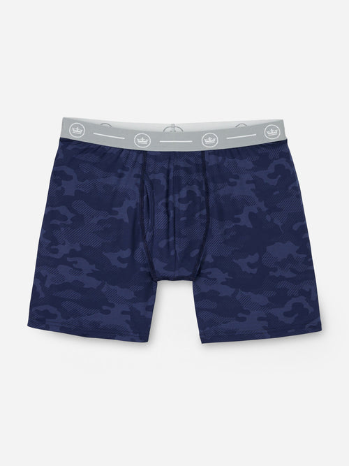 Peter Millar Crown Sport Men's Aurora Camo Performance Boxer Brief