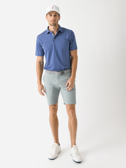 Peter Millar Crown Sport Men's Drum Performance Jersey Polo