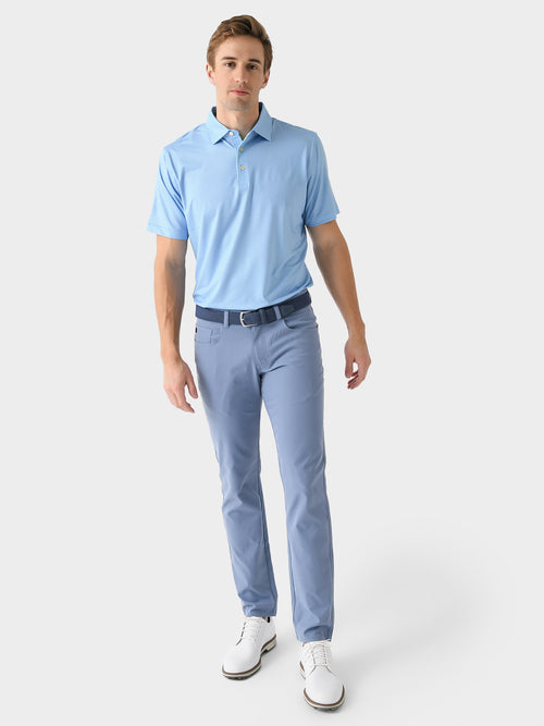 Peter Millar Crown Sport Men's I'll Have It Neat Performance Jersey Polo