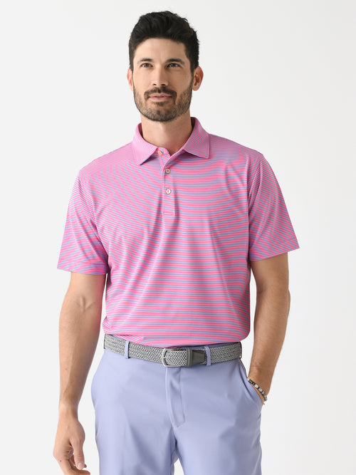 Peter Millar Crown Sport Men's Grace Performance Mesh Polo