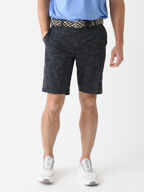 Peter Millar Crown Sport Men's Shackleford Camo Performance Hybrid Short