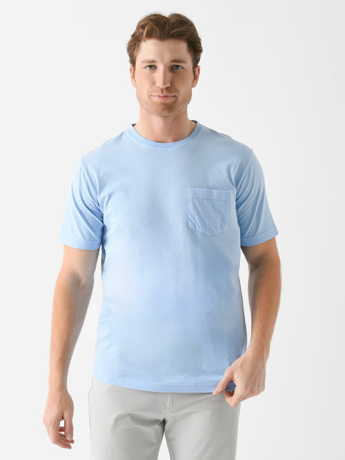 Peter Millar Crown Men's Lava Wash Pocket Tee