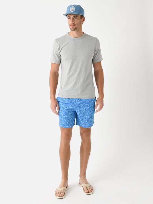 Peter Millar Crown Men's Henri Botanical Swim Trunk
