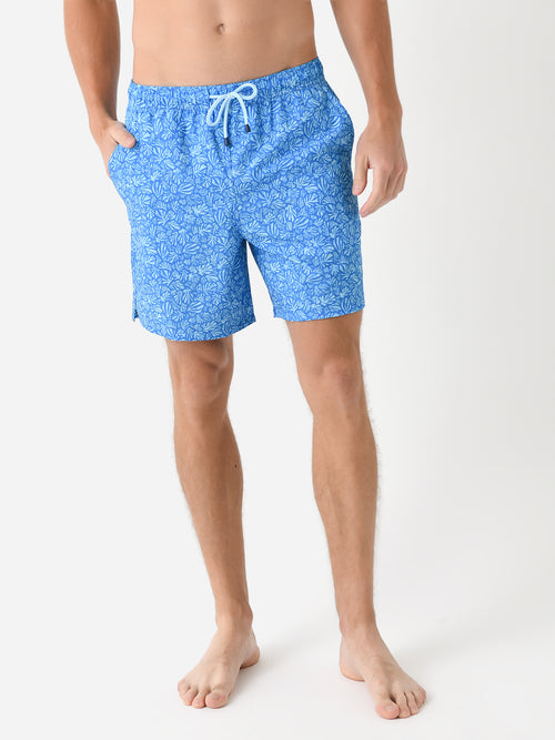 Peter Millar Crown Men's Henri Botanical Swim Trunk