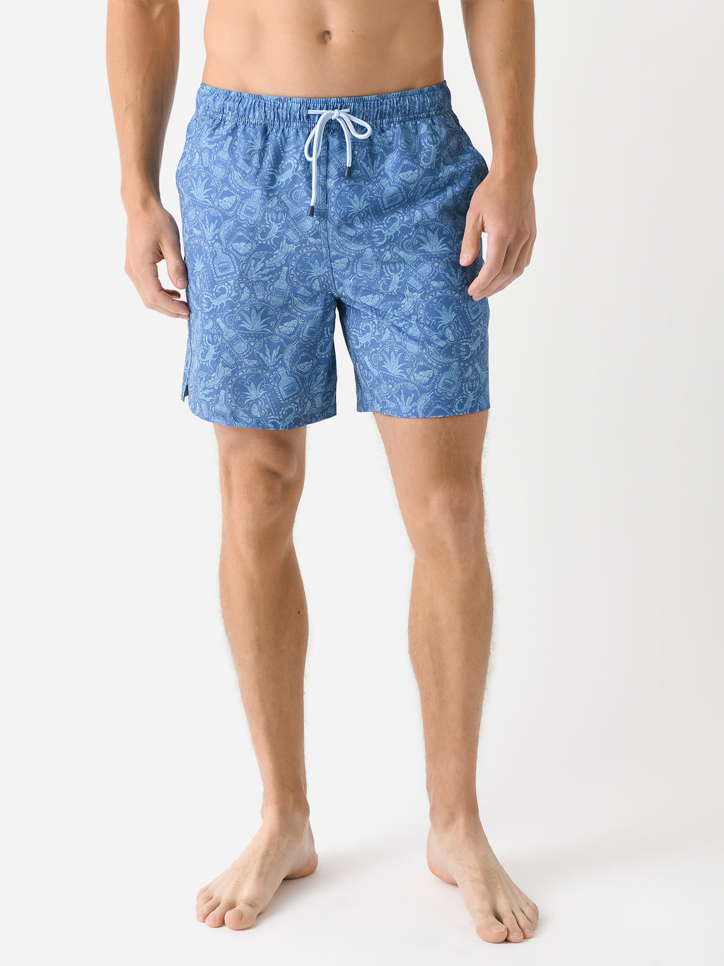 Peter Millar Crown Men's Mezcal Mayhem Swim Trunk - Saint Bernard