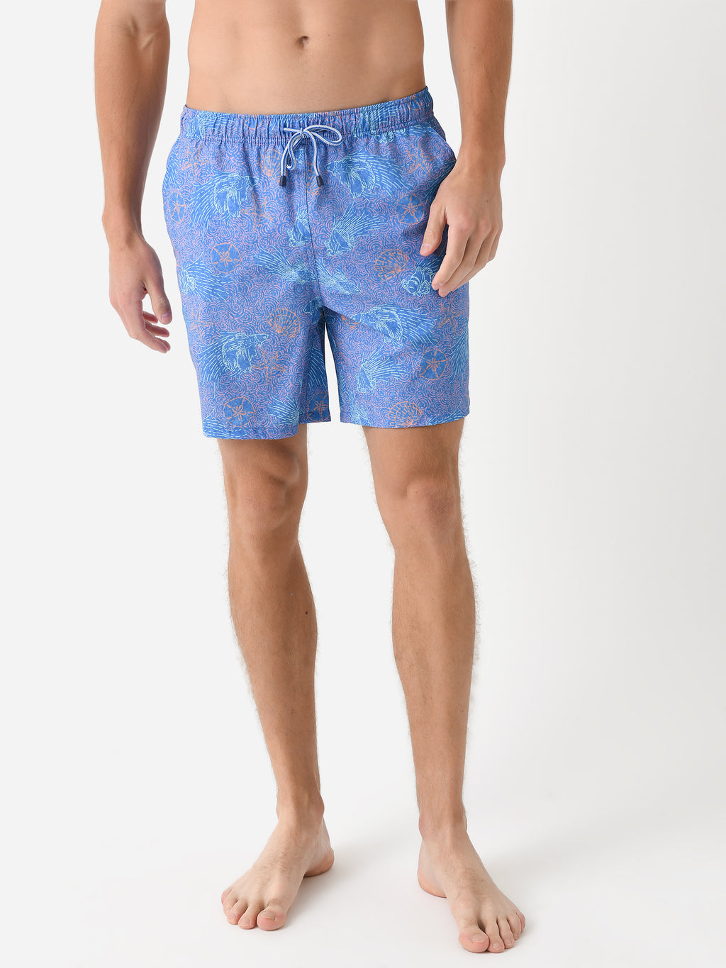 Peter Millar Crown Men's Making Waves Swim Trunk - Saint Bernard