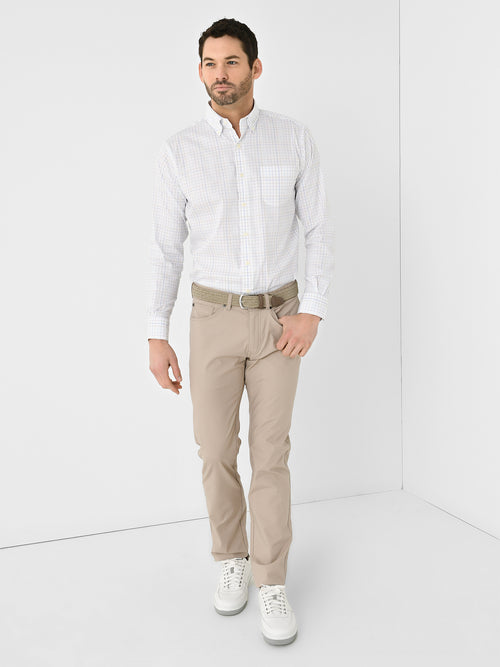 Peter Millar Crown Men's Patten Crown Lite Cotton-Stretch Sport Shirt