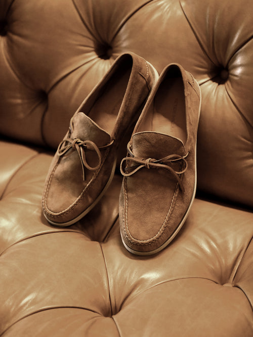 Peter Millar Crown Crafted Men's Excursionist Boat Shoe