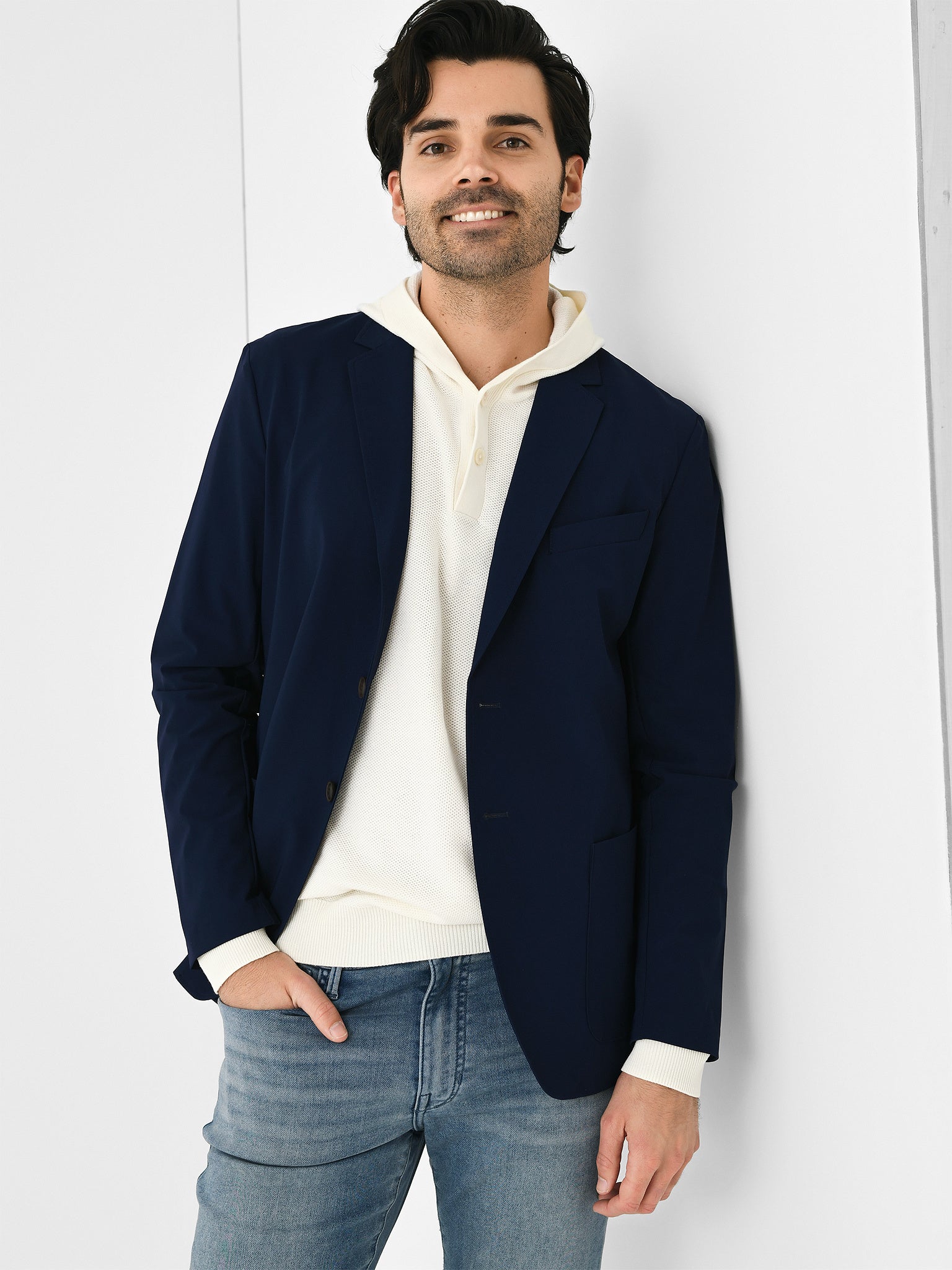 Peter Millar Crown Crafted Men's Blade Performance Blazer - Saint Bernard