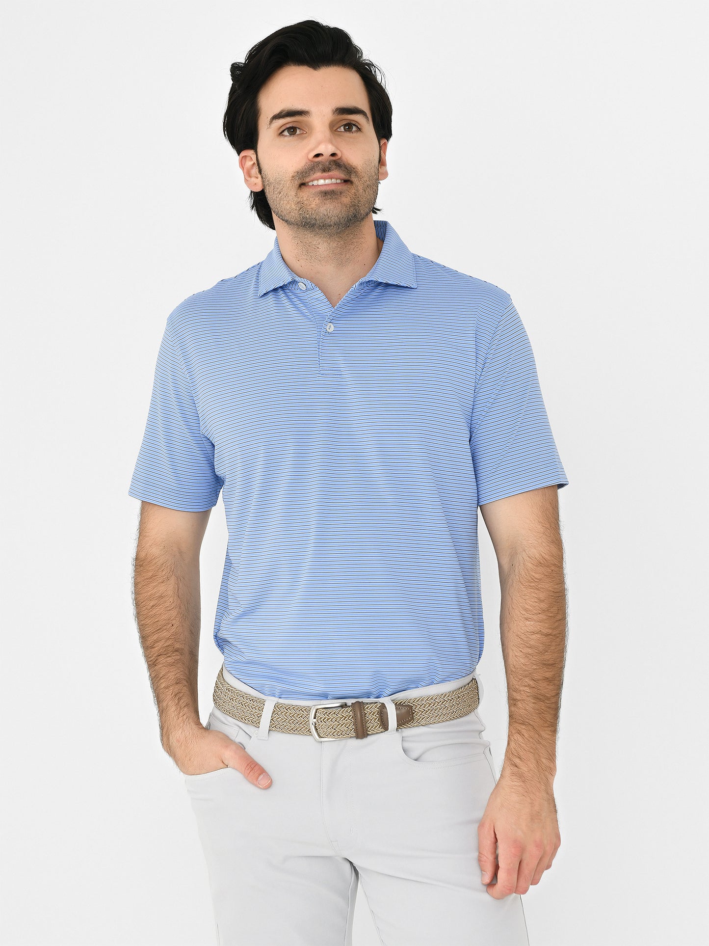 Peter Millar Crown Crafted Men's Ambrose Performance Jersey Polo