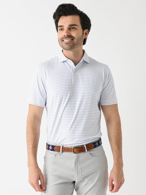Peter Millar Crown Crafted Men's Duet Performance Jersey Polo