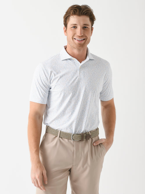 Peter Millar Crown Crafted Men's Fields Of Carlsbad Performance Jersey Polo