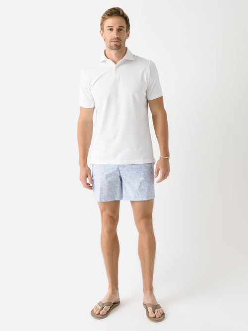 Peter Millar Crown Crafted Men's Albatross Cotton Blend Piqué Polo