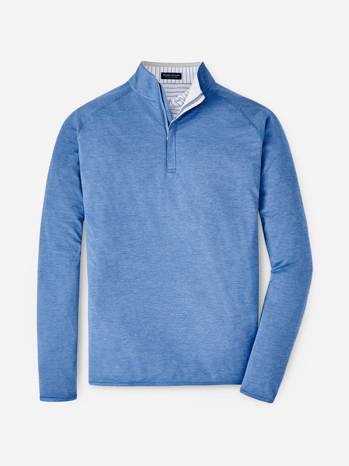 Peter Millar Crown Crafted Men's Stealth Performance Quarter-Zip