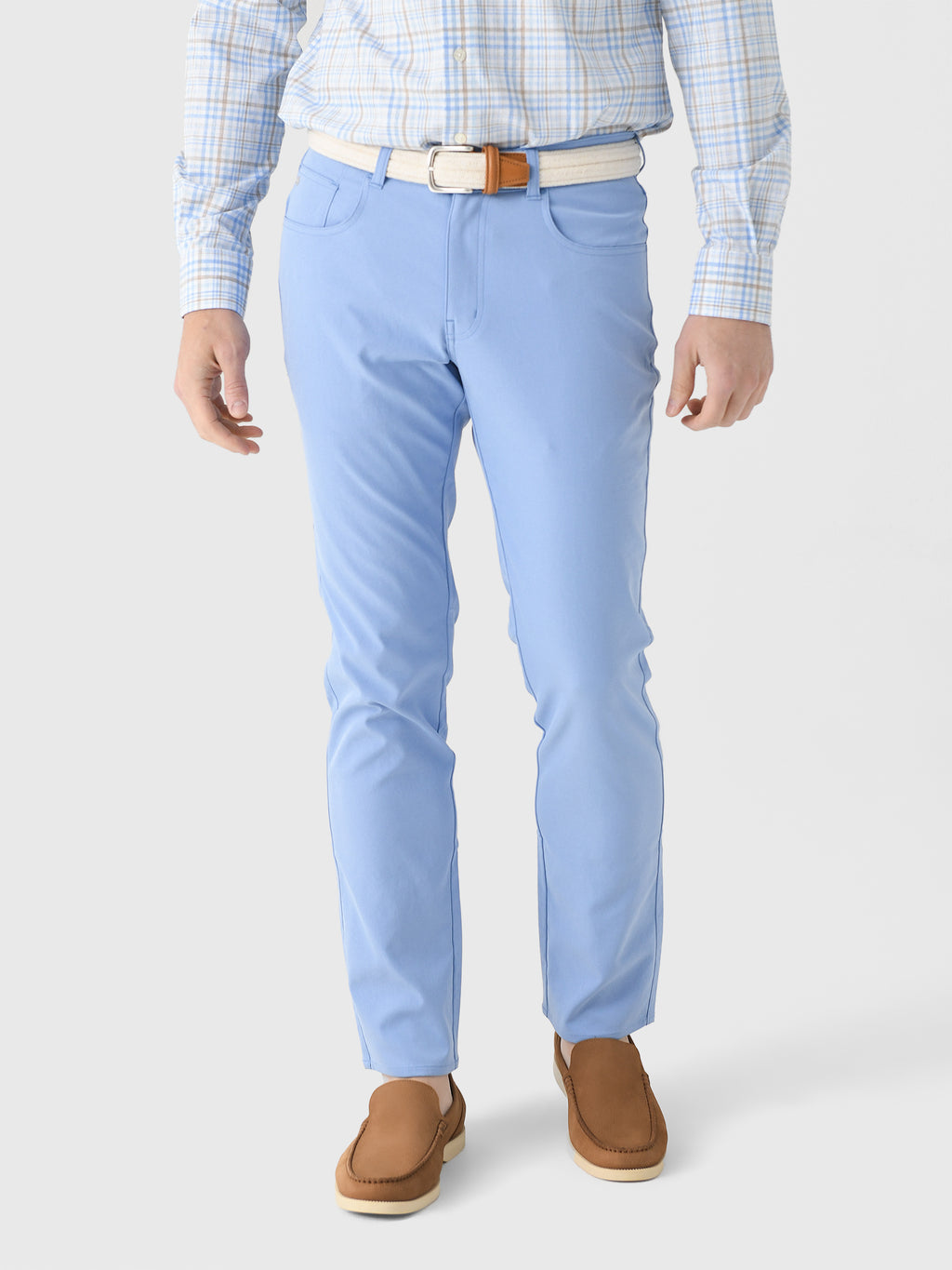 Peter Millar Crown Sport Men's EB66 Performance Five-Pocket Pant - Saint Bernard