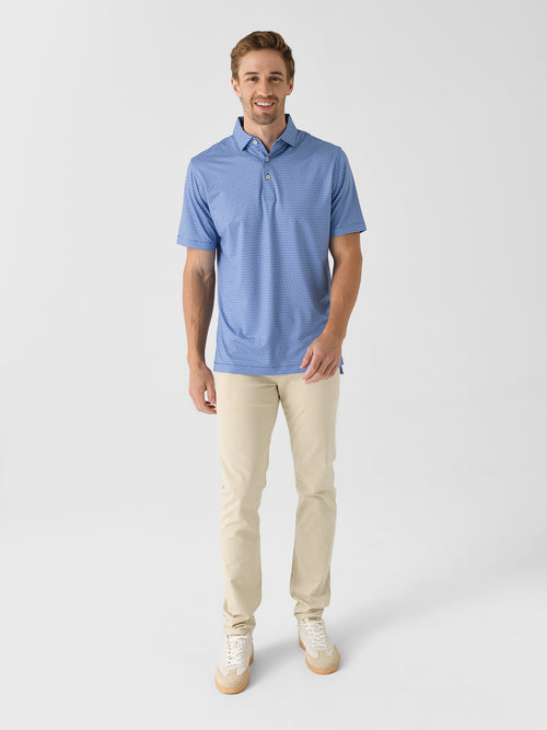Peter Millar Crown Sport Men's Vega Performance Jersey Polo