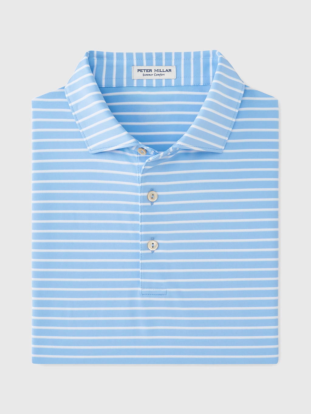 Peter Millar Crown Sport Men's Dunnes Performance Jersey Polo - Saint Bernard