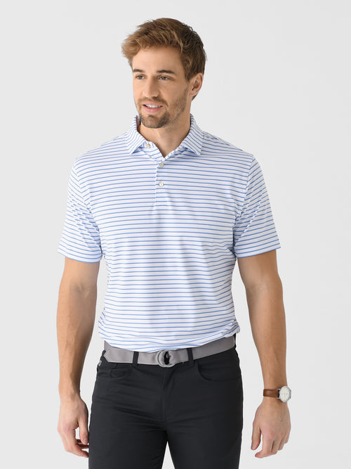 Peter Millar Crown Sport Men's Dunnes Performance Jersey Polo