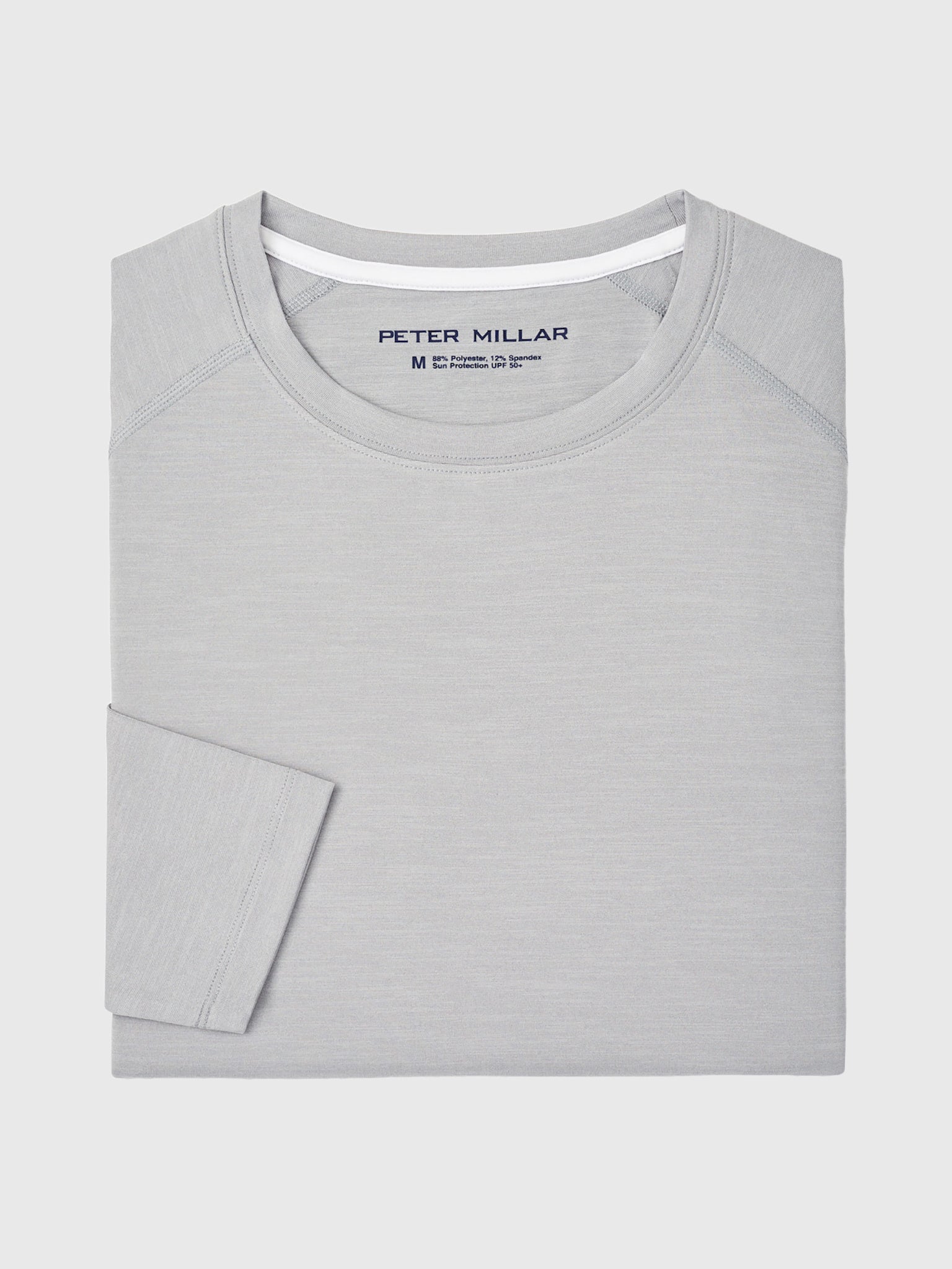 Peter Millar Active Men's Aurora Performance Long Sleeve T-Shirt - Saint Bernard
