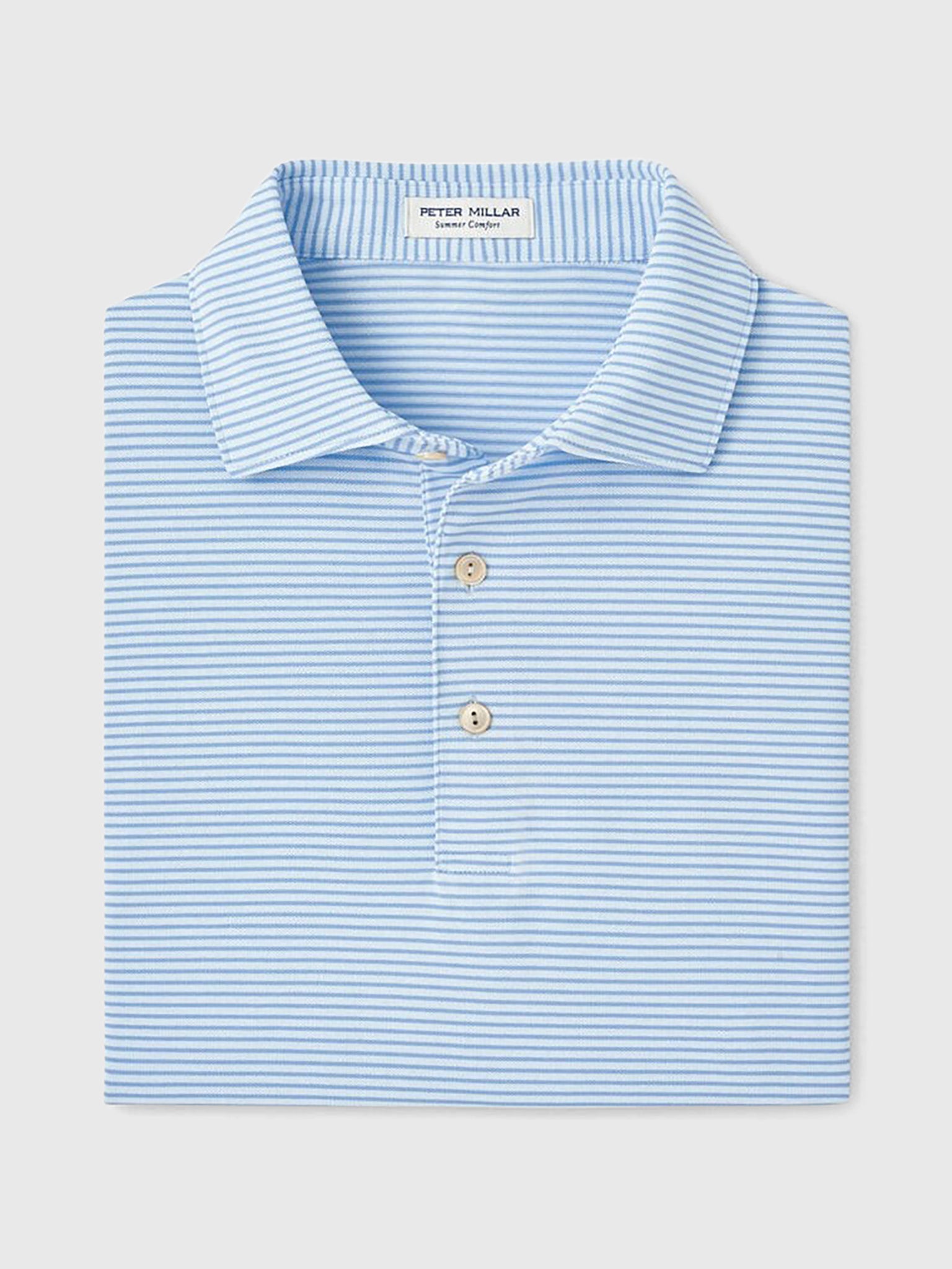 Peter Millar Crown Sport Men's Grace Performance Mesh Polo - Saint Bernard