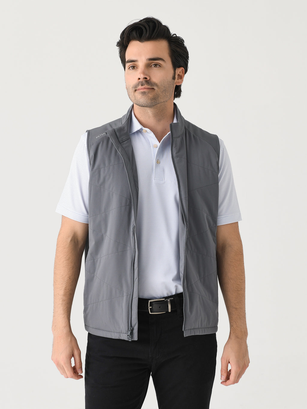 Peter Millar Crown Sport Men's Fuse Hybrid Vest - Saint Bernard
