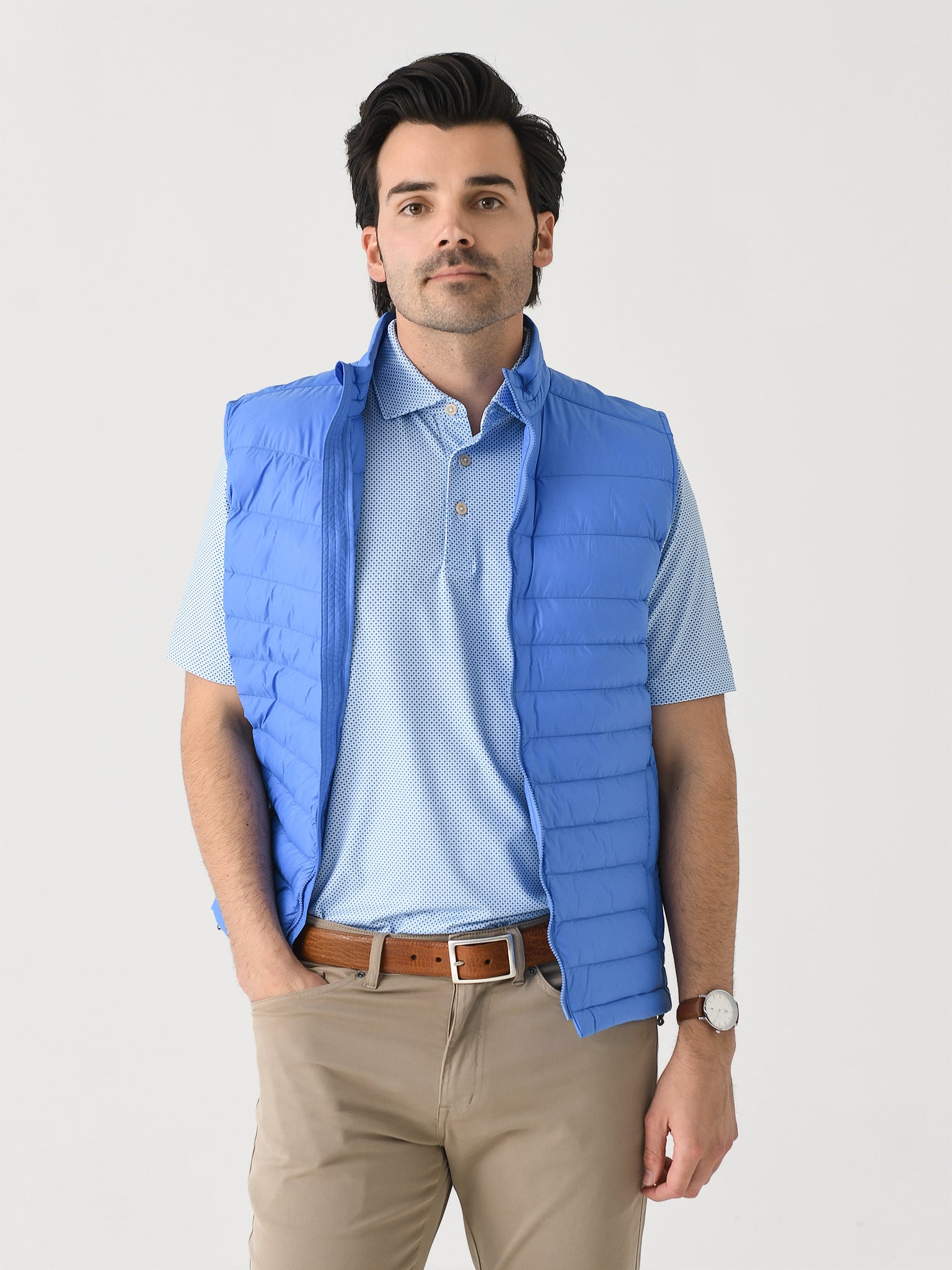 Peter Millar Crown Sport Men's All Course Vest - Saint Bernard