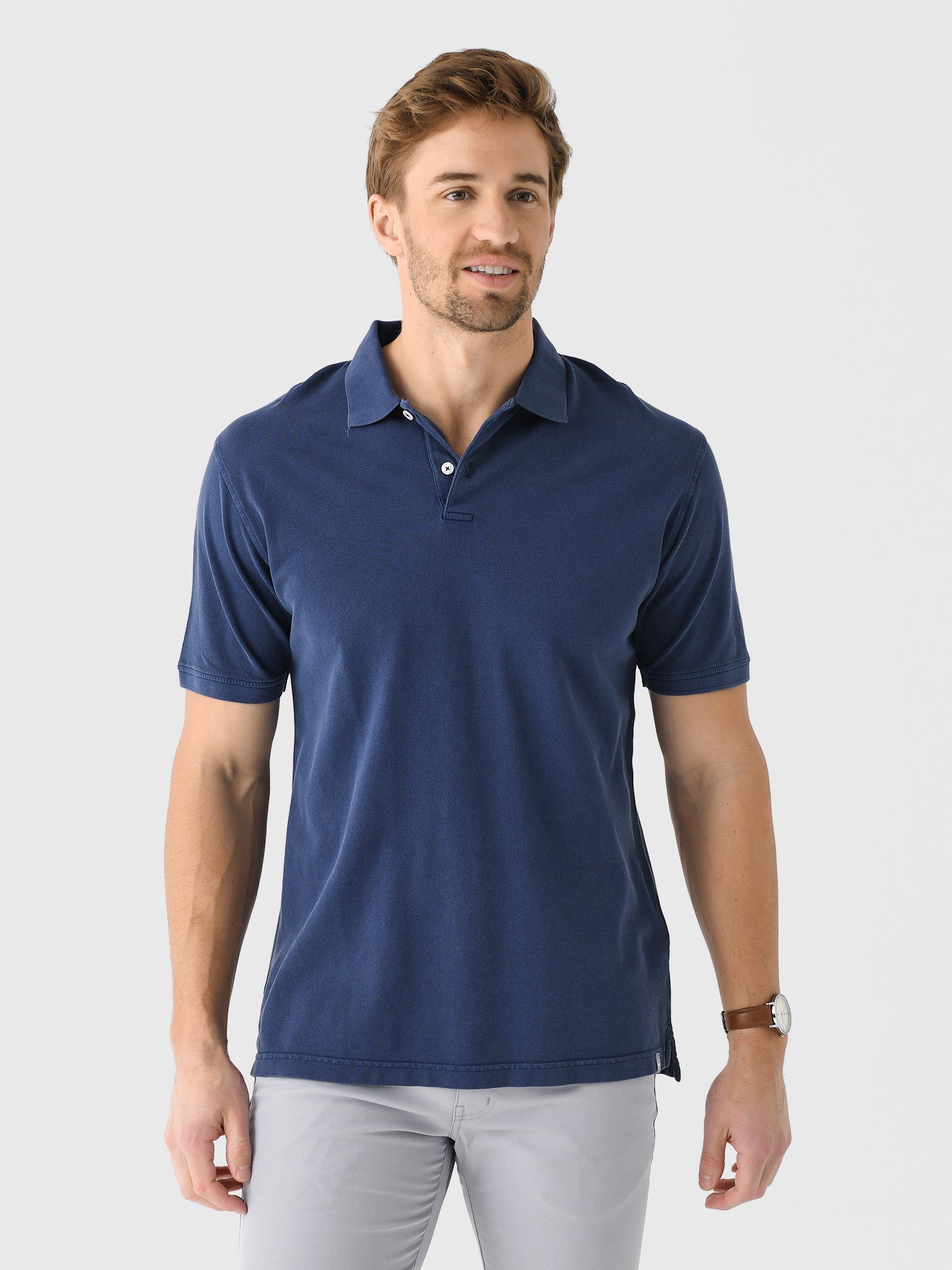 Peter Millar Crown Men's Sunrise Piqué Polo – Saint Bernard
