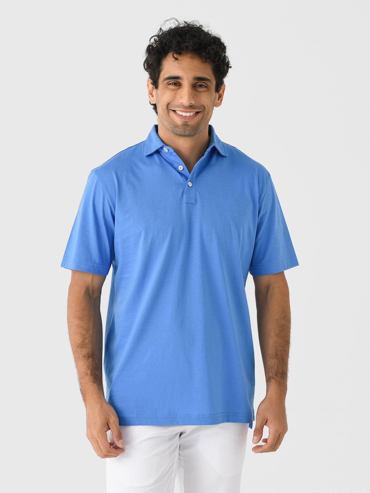 Peter Millar Crown Men's Crown Comfort Polo - Saint Bernard