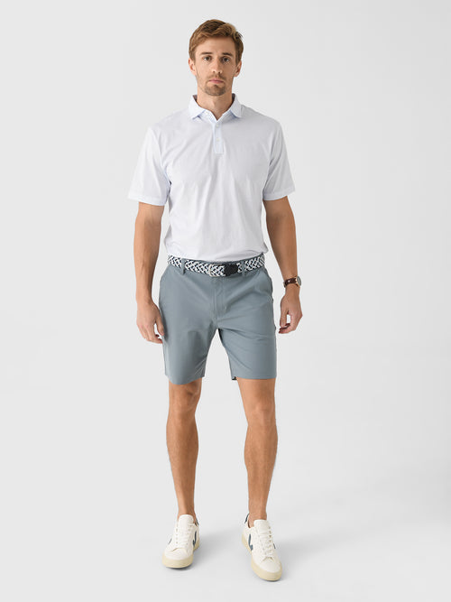 Peter Millar Crown Men's Polka Dot Crown Comfort Polo