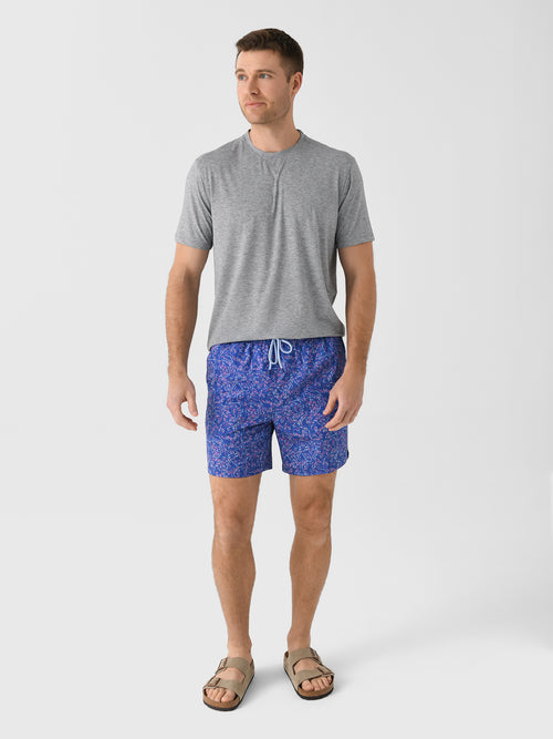 Peter Millar Crown Men's Polly Want A Sun Tan Swim Trunk
