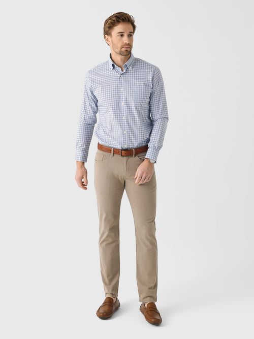 Peter Millar Crown Men's Albert Crown Lite Cotton-Stretch Sport Shirt