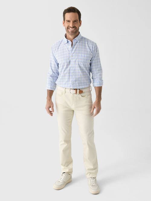 Peter Millar Crown Men's Calgary Crown Lite Cotton-Stretch Sport Shirt