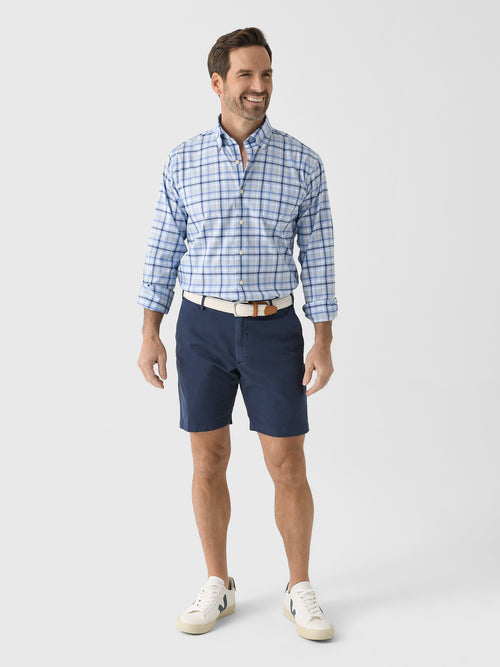 Peter Millar Crown Men's Chambly Crown Lite Cotton-Stretch Sport Shirt