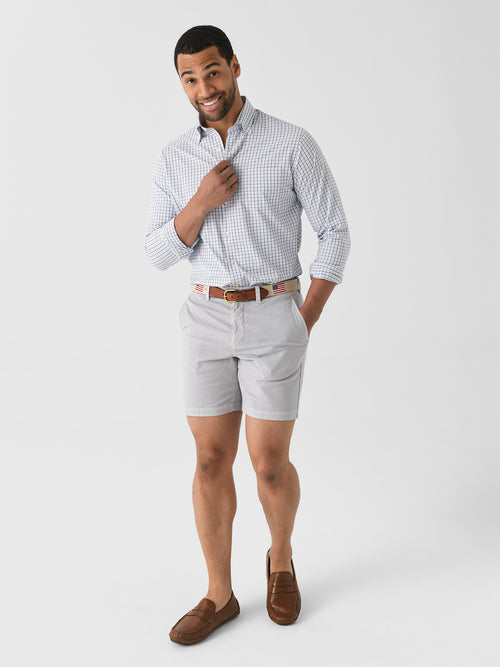 Peter Millar Crown Men's Hamilton Performance Twill Sport Shirt