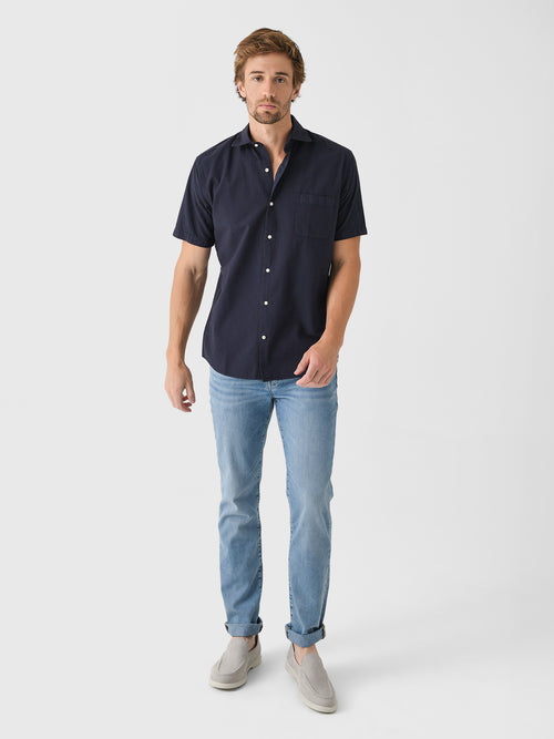 Peter Millar Crown Men's Seaward Cotton Sport Shirt