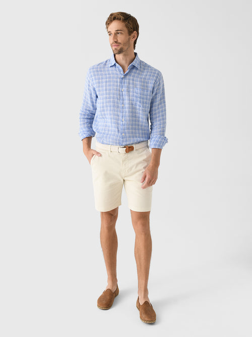 Peter Millar Crown Men's Chilwa Linen Sport Shirt