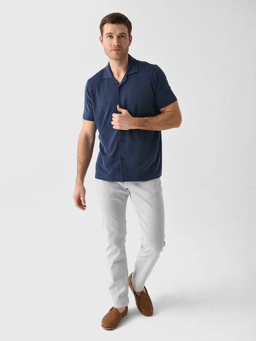 Peter Millar Crown Crafted Men's Fairfield Garment Dyed Denim