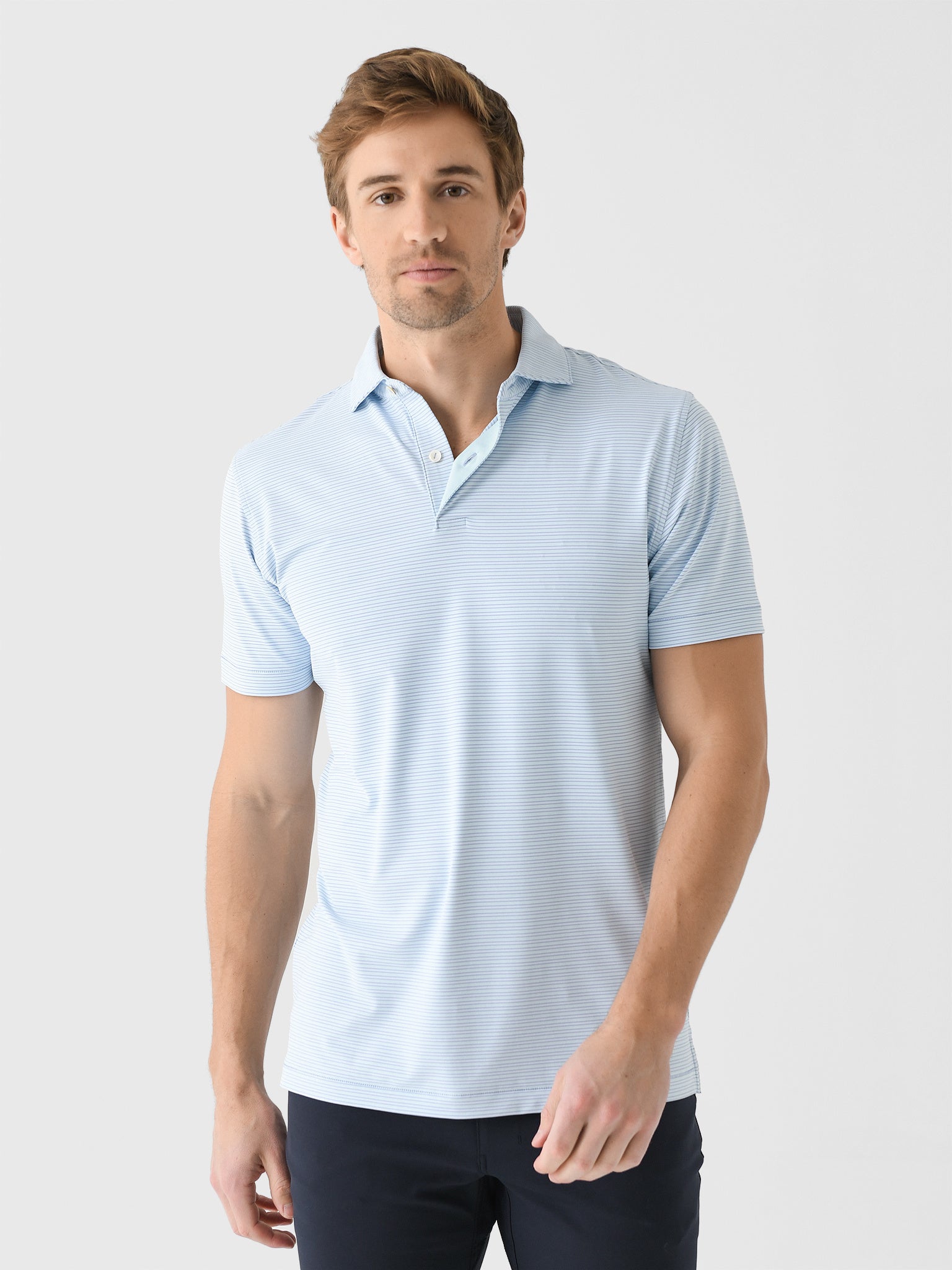 Peter Millar Crown Crafted Men's Chord Performance Jersey Polo
