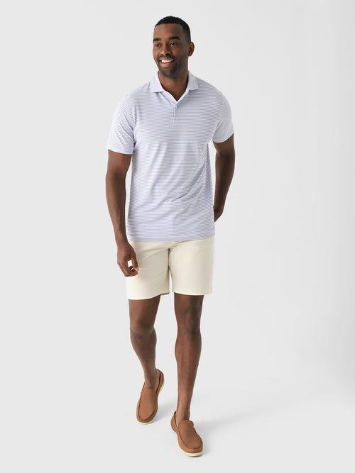 Peter Millar Crown Crafted Men's Tempo Performance Mesh Polo