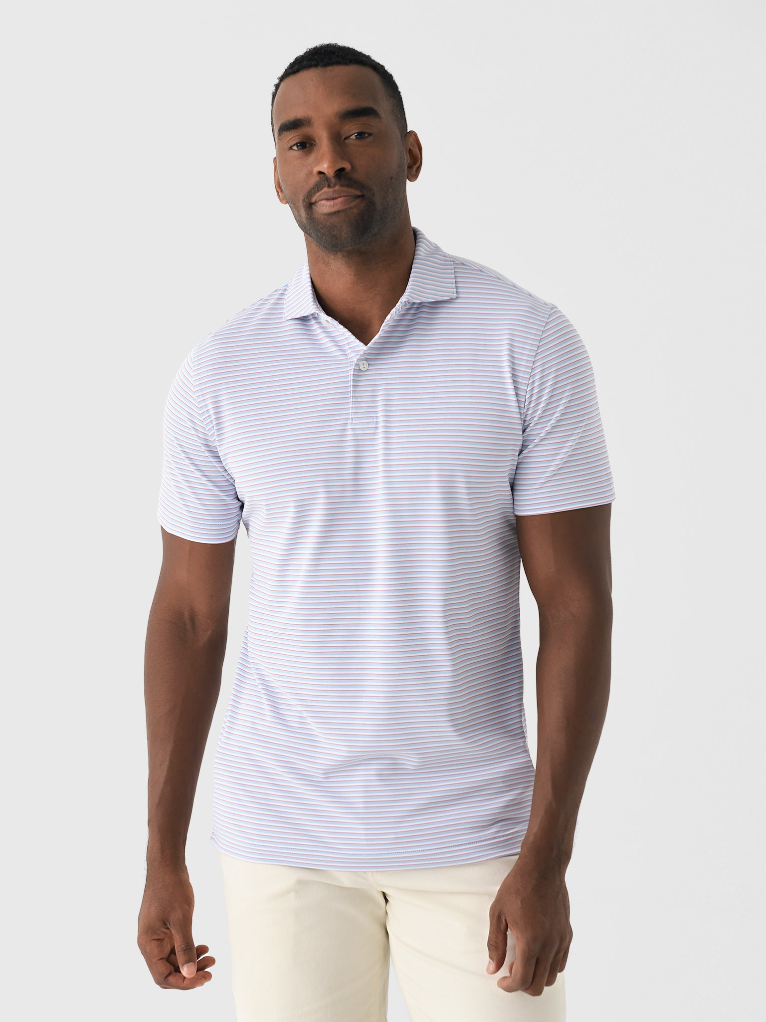 Peter Millar Crown Crafted Men's Tempo Performance Mesh Polo