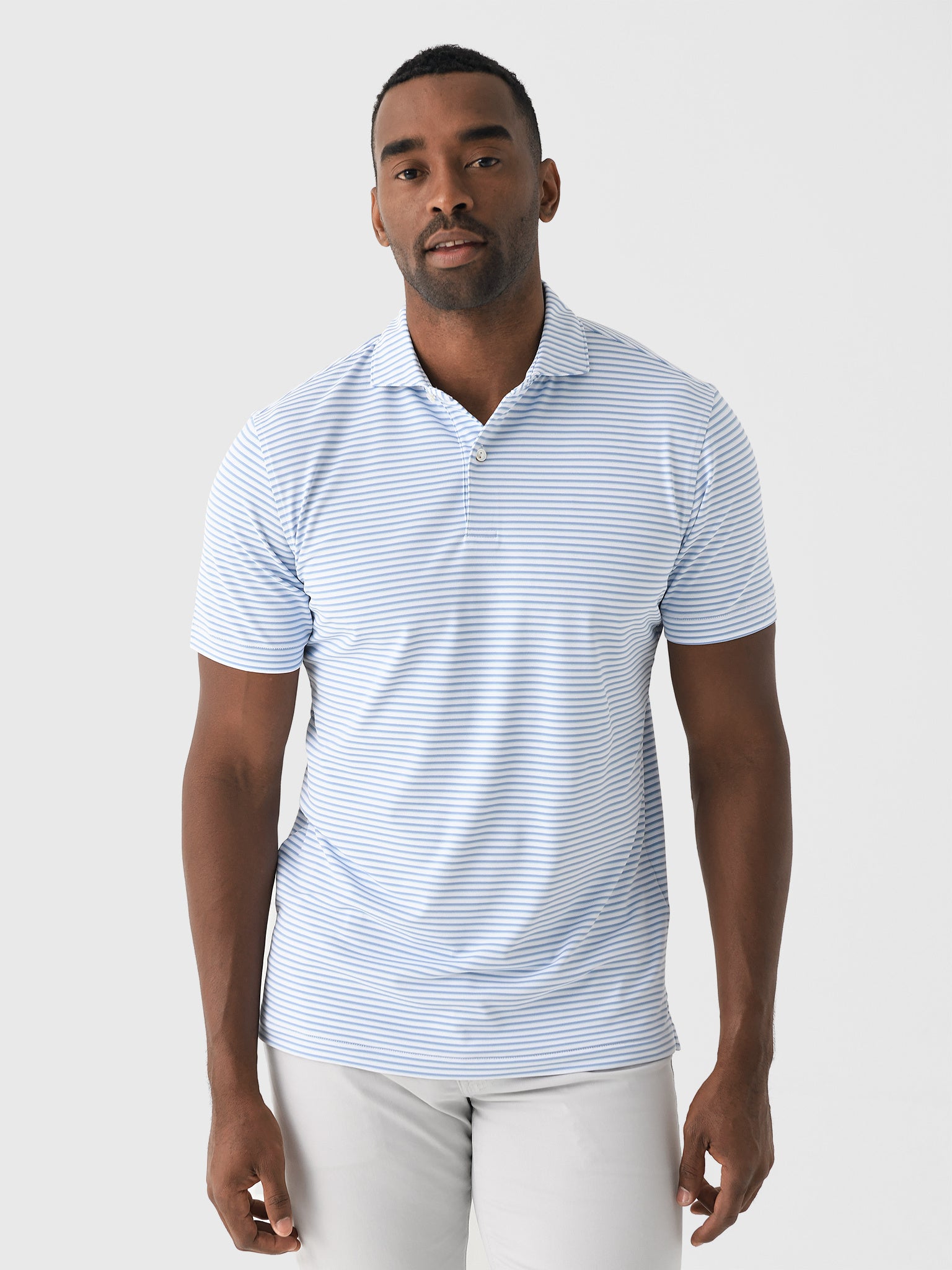 Peter Millar Crown Crafted Men's Tempo Performance Mesh Polo