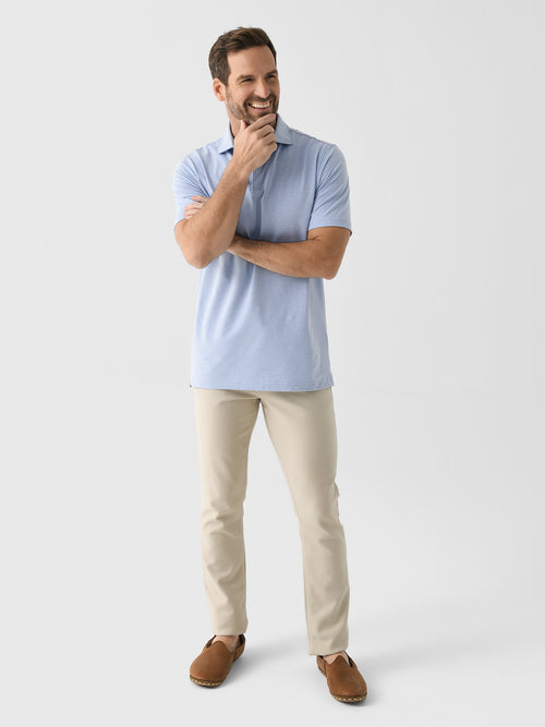 Peter Millar Crown Crafted Men's Albatross Cotton Blend Piqué Polo