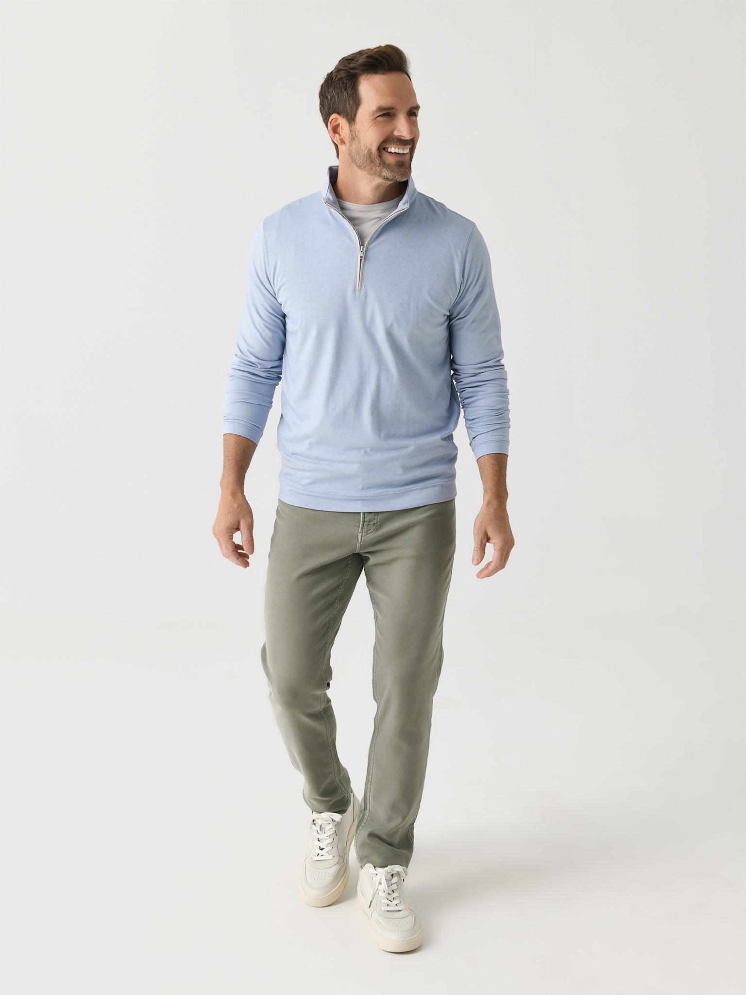 Peter Millar Crown Crafted Men's Albatross Cotton-Blend Piqué