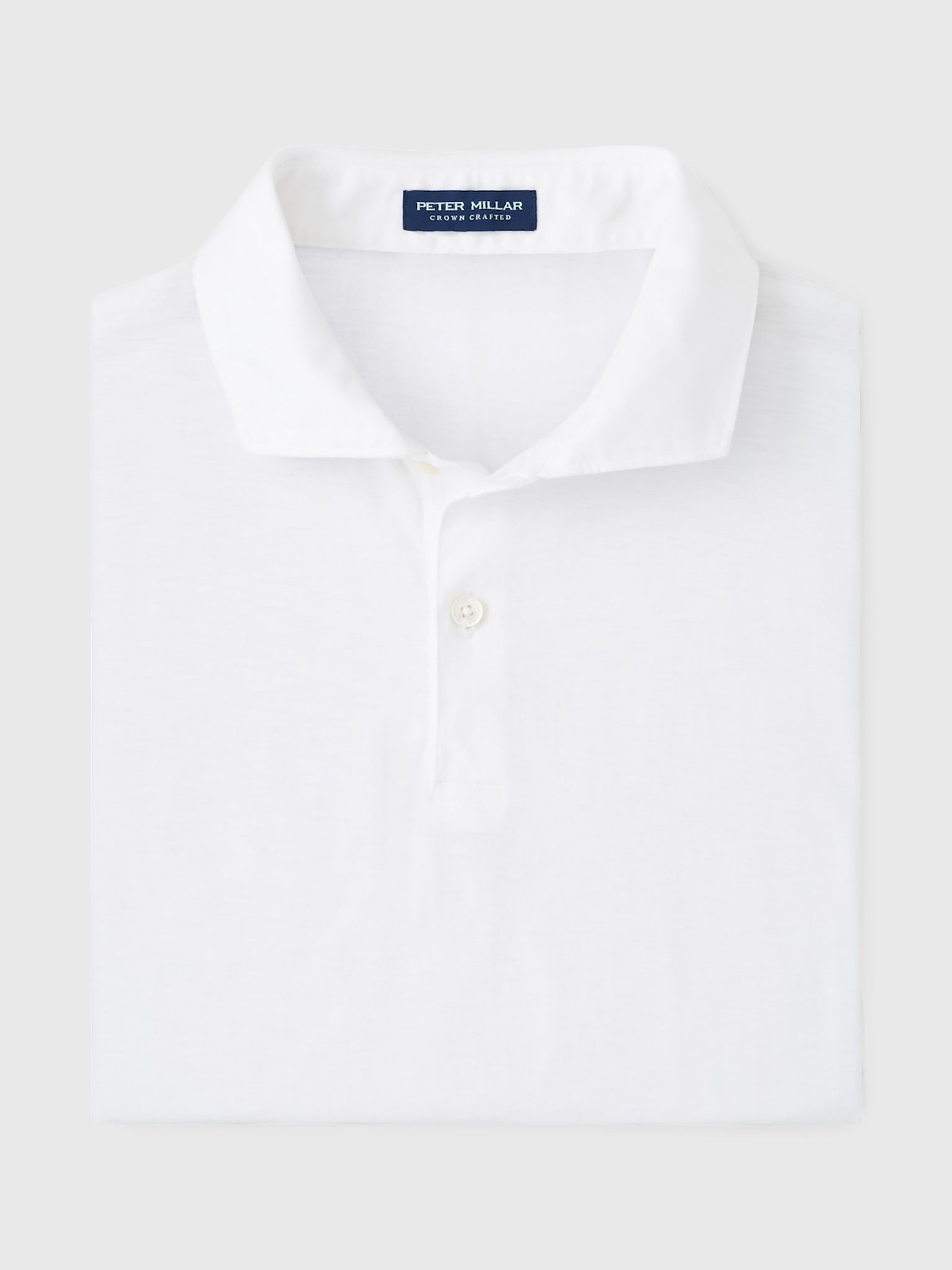Peter Millar Crown Crafted Men's Journeyman Short Sleeve Polo - Saint Bernard